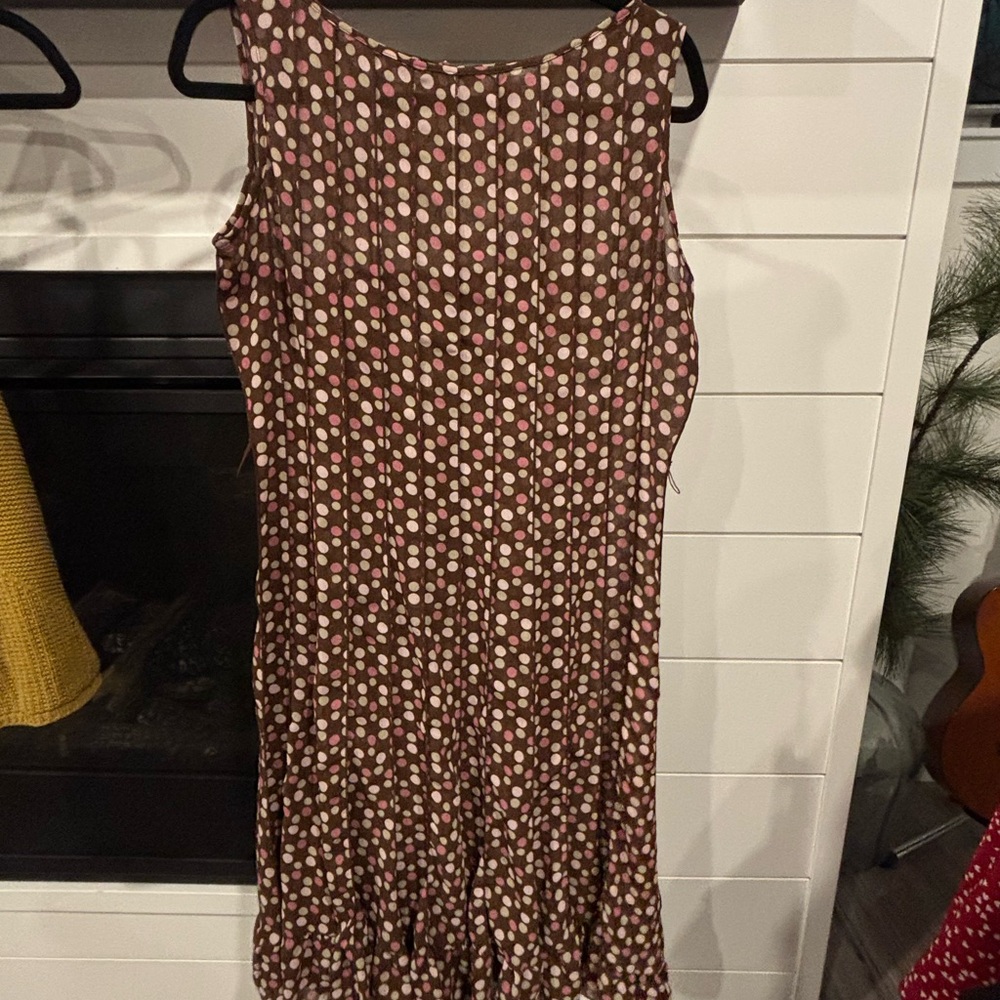Polka Dot Sleeveless Dress